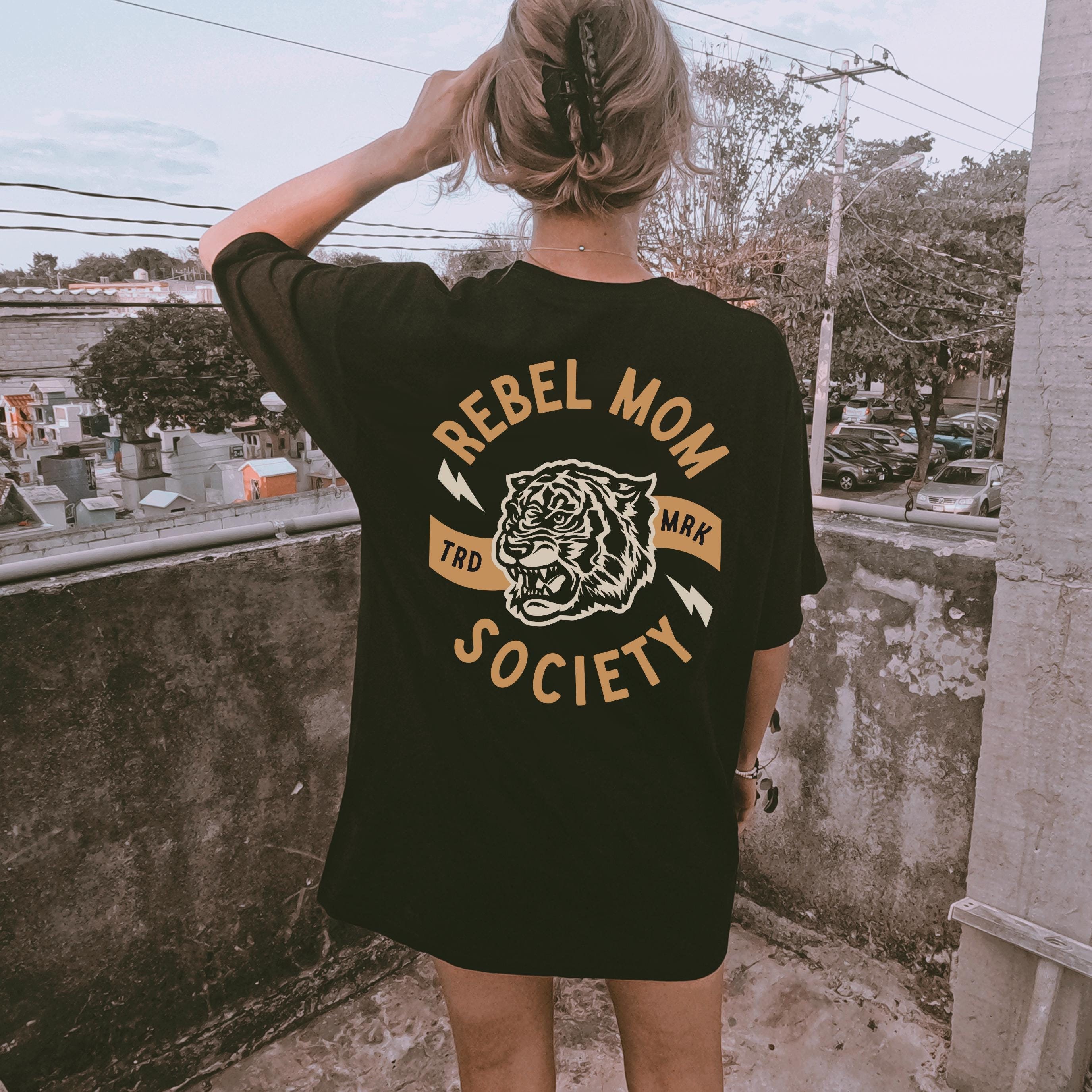 rebel mom society t shirt for women edgy trendy mom shirt badass mama gift for mothers day moms club apparel gqmsg scaled