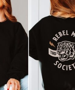 rebel mom society vintage sweatshirt for mothers day funny mom shirt unique gift for her best mom ever apparel ef7t3