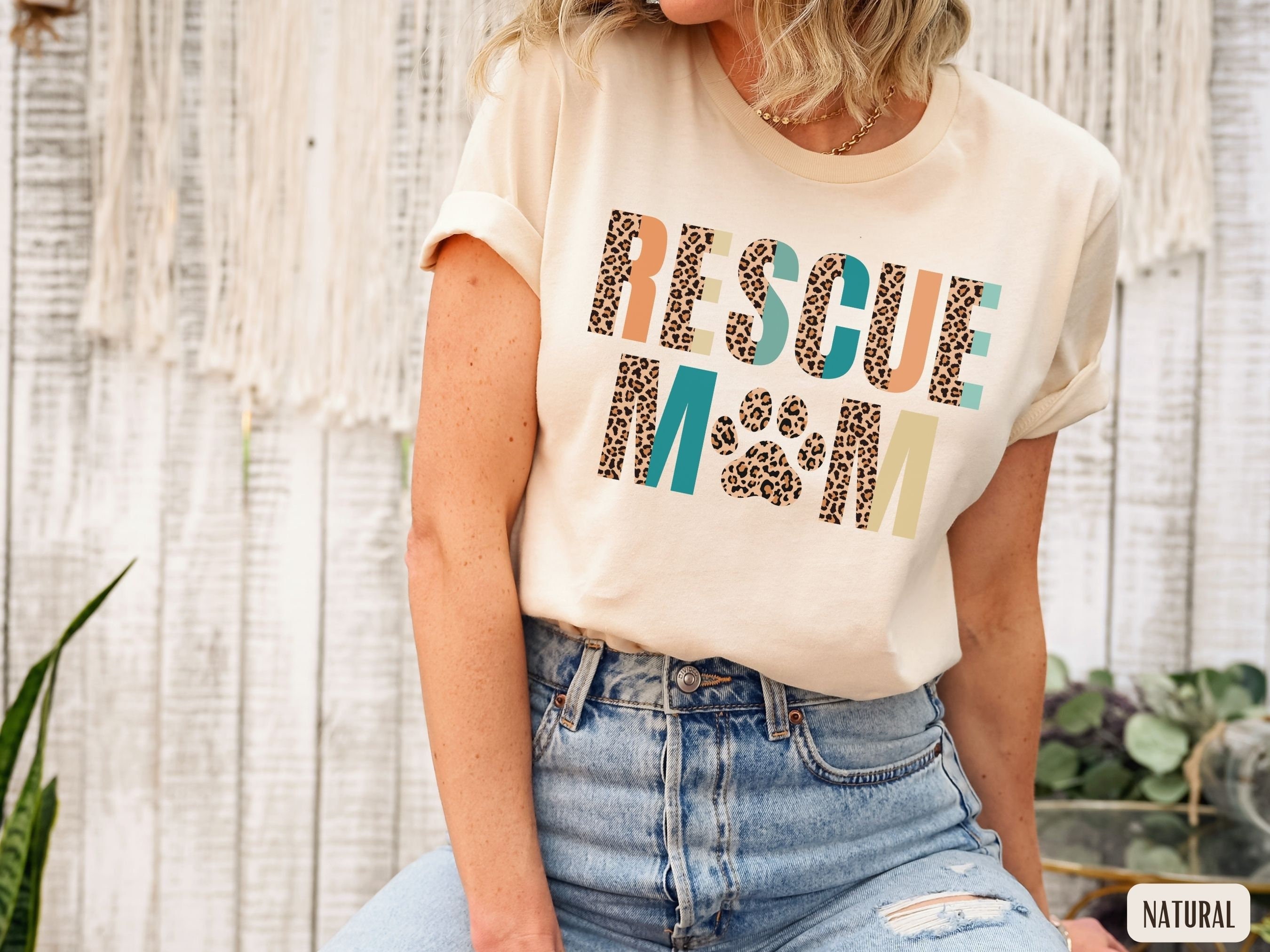 rescue dog mom shirt for animal lovers funny mothers day t shirt foster dog mama tee adopt dont shop apparel 2h9vc scaled