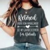 retired grandma t shirt funny retirement shirt for moms teachers and nurses unique gift for retired women 1h22o