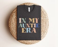 retro aunt life t shirt for favorite aunt birthday cool aunt gifts unique auntie era shirt bdyz0
