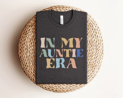 retro aunt life t shirt for favorite aunt birthday cool aunt gifts unique auntie era shirt bdyz0