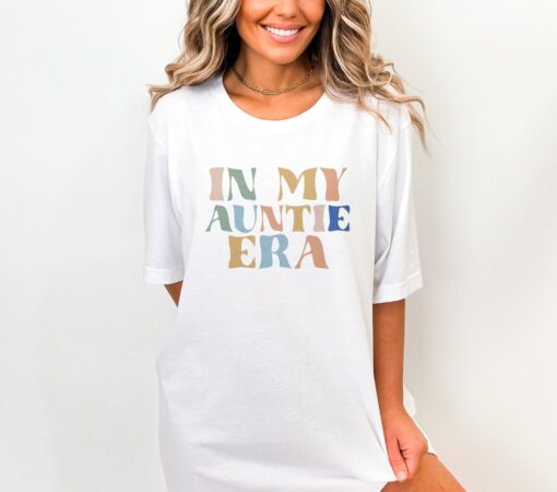 retro aunt life t shirt for favorite aunt birthday cool aunt gifts unique auntie era shirt tehum