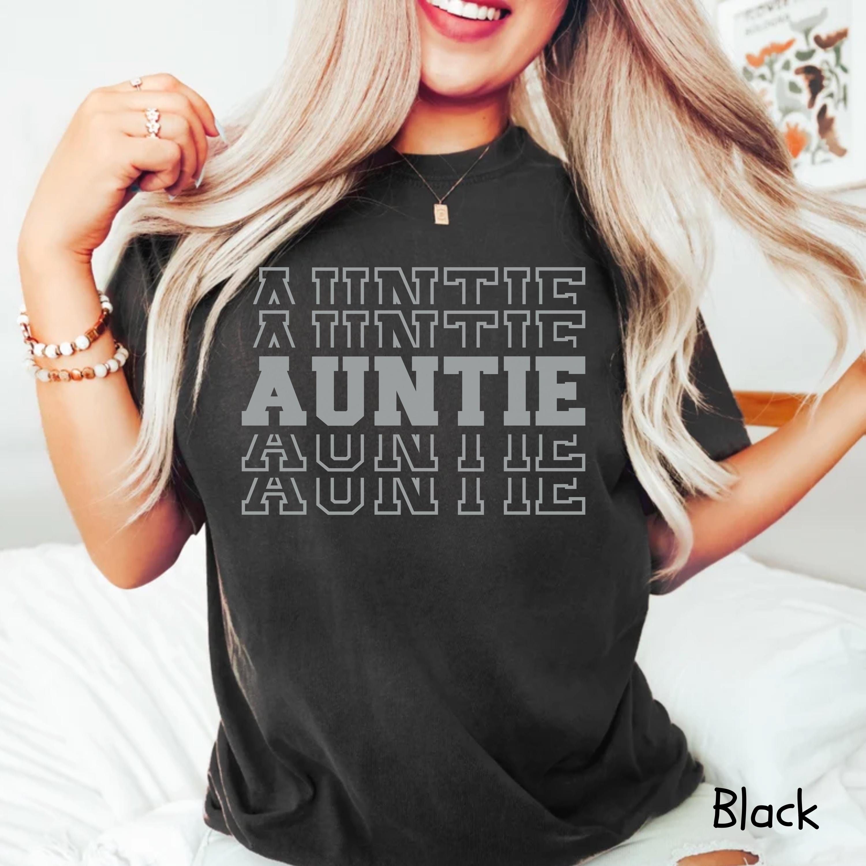 retro aunt shirt for new aunts pregnancy announcement gift unique auntie t shirt comfort colors irdup scaled