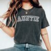 Retro Auntie Shirt for New Aunts Pregnancy Announcement Cute Gift for Aunt Unique Pregnancy Reveal Tee 2 retro auntie shirt for new aunts pregnancy announcement cute gift for aunt unique pregnancy reveal tee msemj