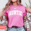 retro auntie shirt for new aunts pregnancy announcement gift unique aunt t shirt perfect for pregnancy reveal 4hysk