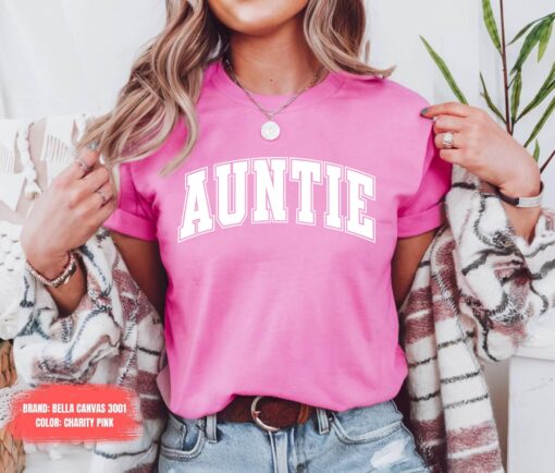 retro auntie shirt for new aunts pregnancy announcement gift unique aunt t shirt perfect for pregnancy reveal 4hysk