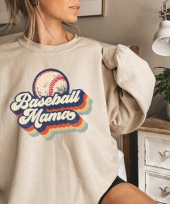 retro baseball mama sweatshirt hoodie for moms funny mothers day gift baseball mom life apparel wdytu