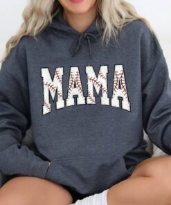 retro baseball mom hoodie for mothers day sports mama varsity mama family baseball lover apparel cyben