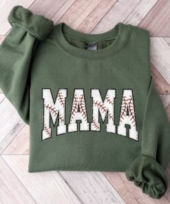 retro baseball mom sweatshirt for mothers day sports mama sweater varsity mama shirt family baseball apparel u5xpb