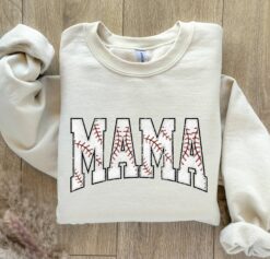 retro baseball mom sweatshirt for mothers day sports mama sweater varsity mama shirt family baseball apparel wm7i7