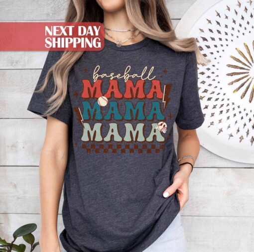 retro baseball mom t shirt for baseball season perfect for mama and baseball family ideal baseball fan gift ilr5n
