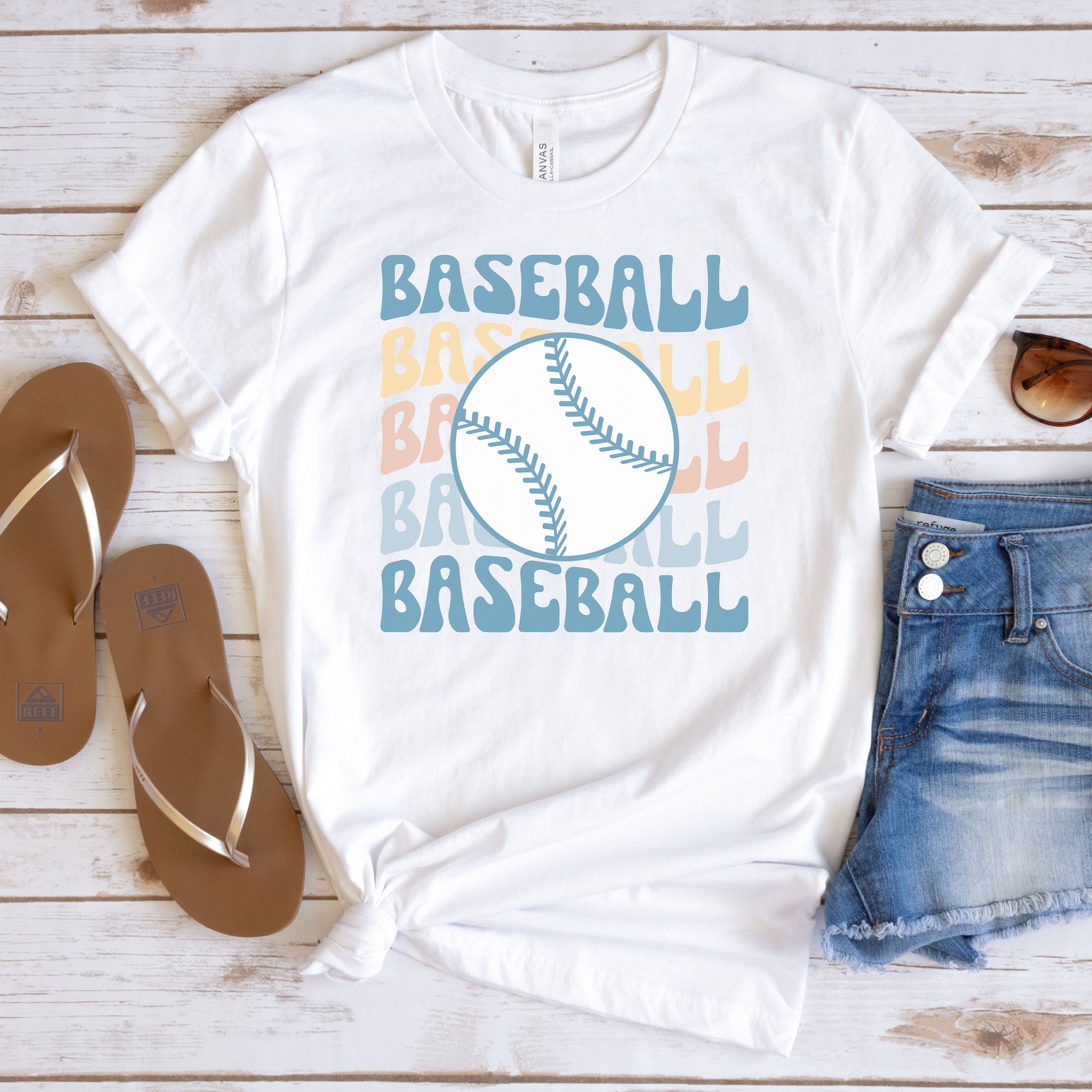 retro baseball t shirt for moms groovy game day shirt vintage baseball fan tee cute mom life apparel rnd4c