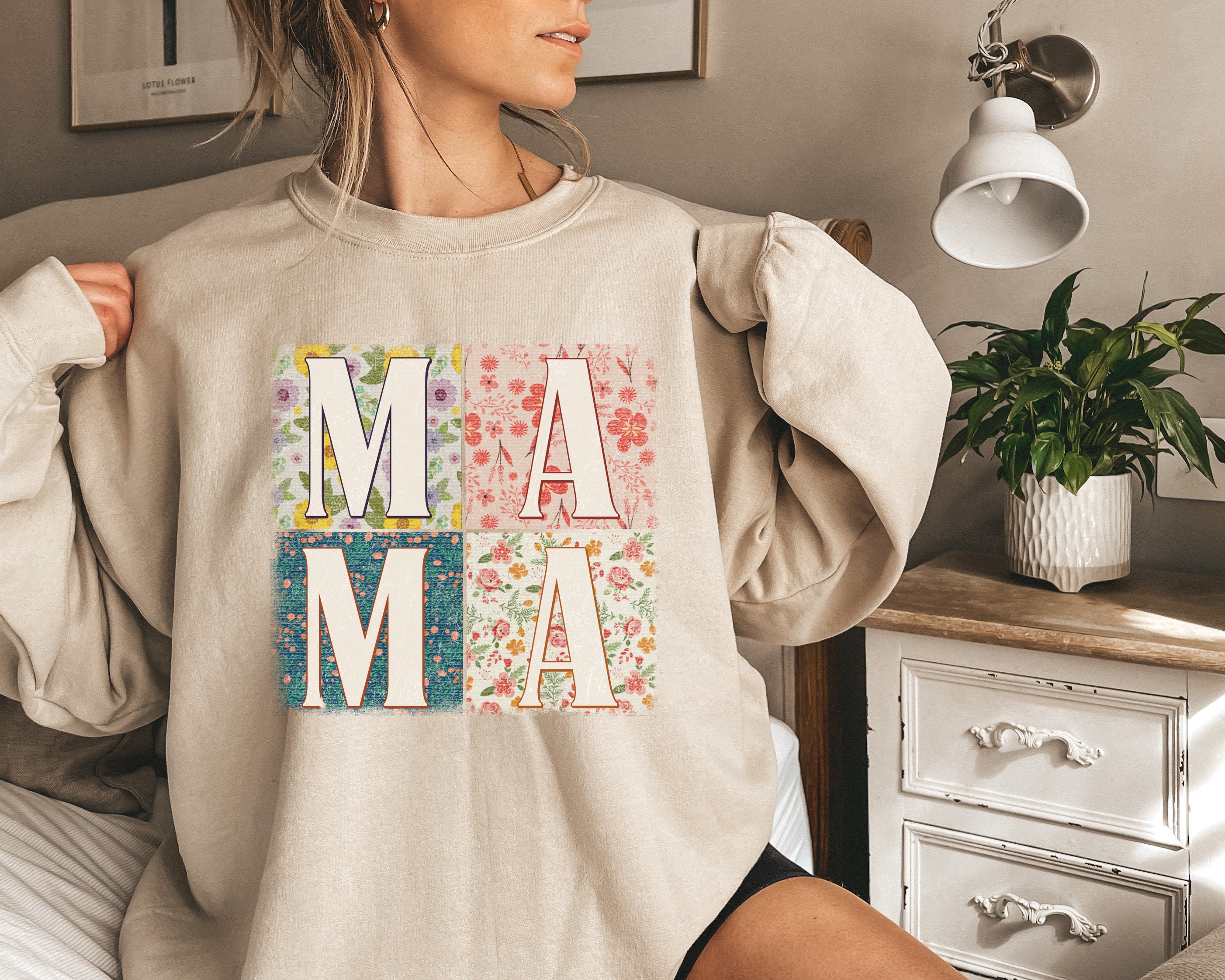 retro boho mama shirt for mothers day cute mama sweatshirt unique boho designs best mom ever t shirt s5frh scaled