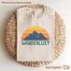 Retro Camping T-Shirt for Women and Men Adventure Hiking Apparel Cute Wanderlust Tee Shirt