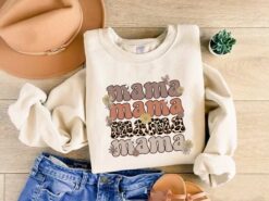 retro checkered mama shirt for mothers day cute mama t shirt personalized mama to be tee best mom ever shirt s1kyt