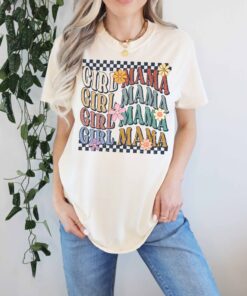 retro cool mama shirt for new moms girl mama t shirt unique mom birthday gift comfortable moms club tee 34dtc