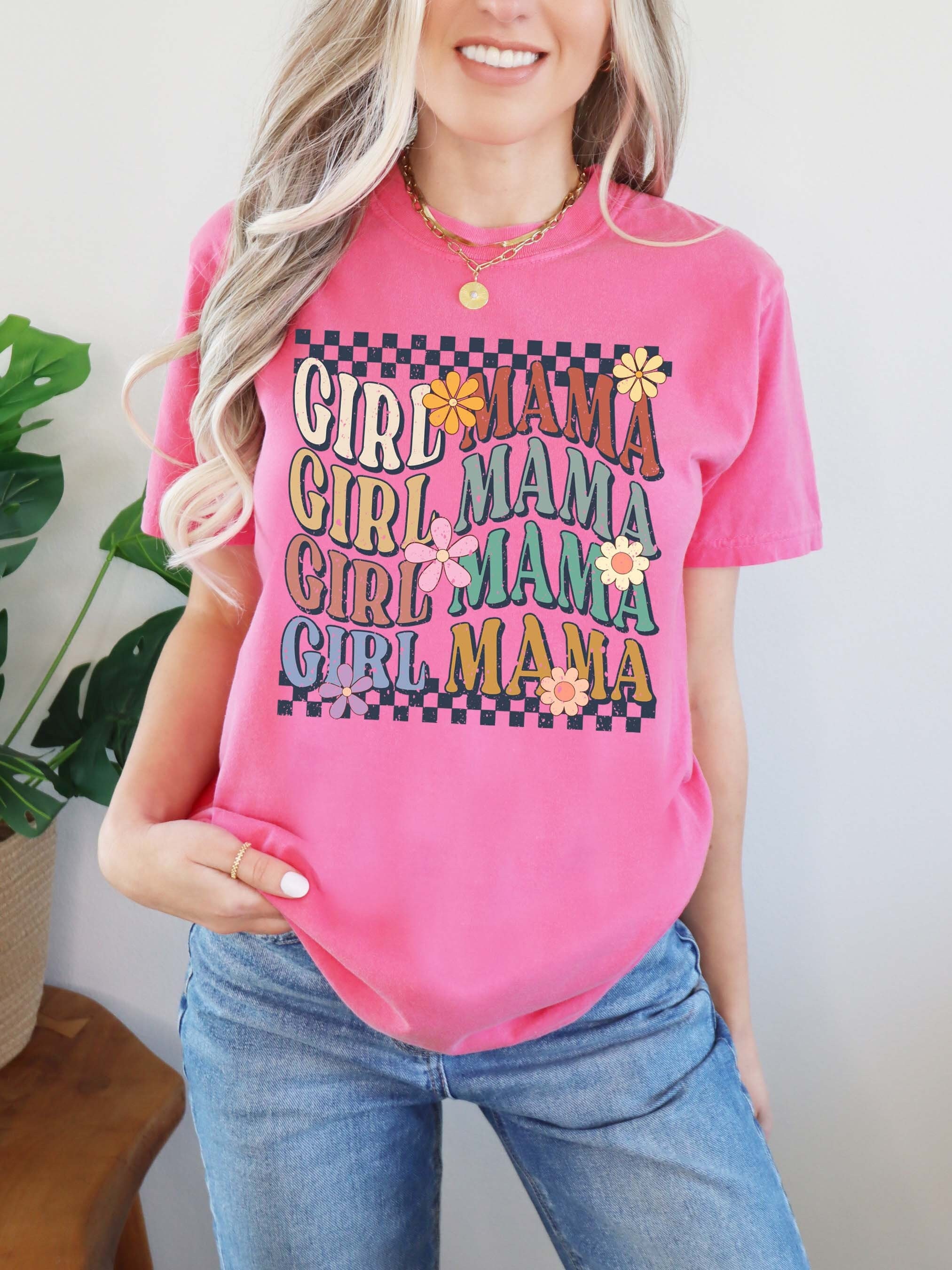 retro cool mama shirt for new moms girl mama t shirt unique mom birthday gift comfortable moms club tee dcodf scaled