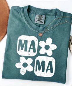 retro floral mama shirt for moms cute pregnancy announcement gift best mom ever shirt mothers day and birthday gift 2ncza