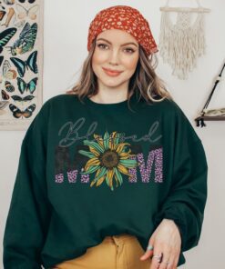 retro floral mama sweatshirt for mothers day cute mom life shirt best mom ever apparel perfect for gifts 8yg3q