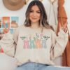 retro floral mama sweatshirt for mothers day cute mom life shirt best mom ever gift idea for moms hhxfo scaled