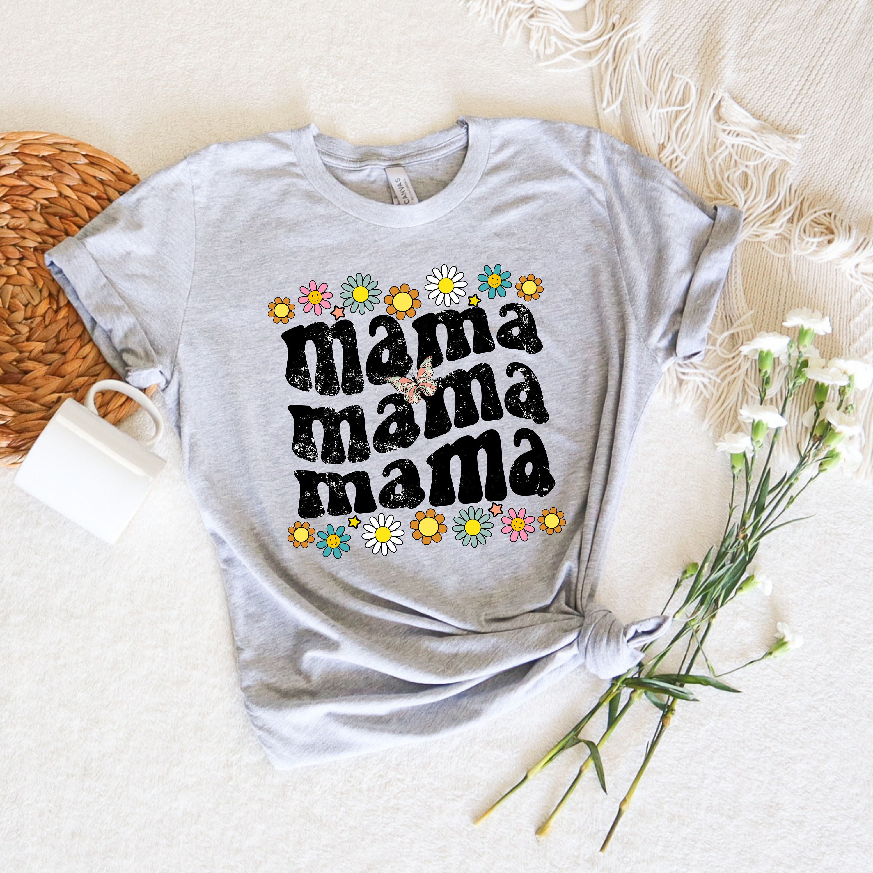 retro floral mama t shirt for mothers day cute mom shirt best mom ever shirt personalized gifts for moms m6zth scaled