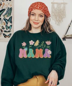 retro floral mom sweatshirt for mothers day cute mom life sweatshirt vintage mama gift funny mom shirt e7k4u