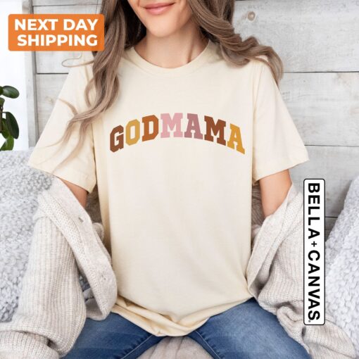 retro godmother shirt for mothers day cute godmama gift baptism proposal unique godmother gift from goddaughter hrrtf