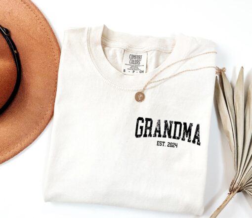 retro grandma est shirt cute grandma t shirt personalized nana shirt best mom ever gift for mothers day kvvko