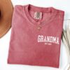 retro grandma est shirt cute grandma t shirt personalized nana shirt best mom ever gift for mothers day xmbbl