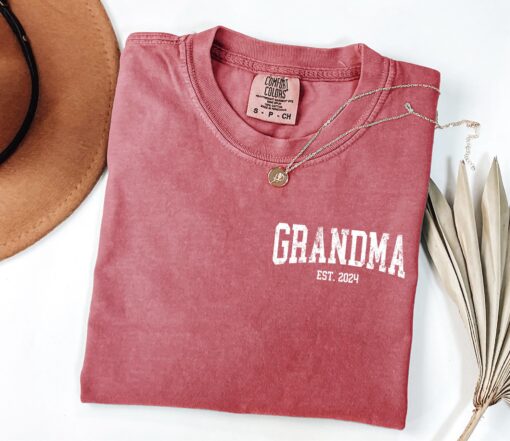 retro grandma est shirt cute grandma t shirt personalized nana shirt best mom ever gift for mothers day