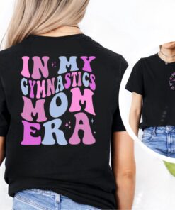 retro gymnastics mom shirt in my gymnastics era cute t shirt for gymnastics mama perfect for mothers day enktt