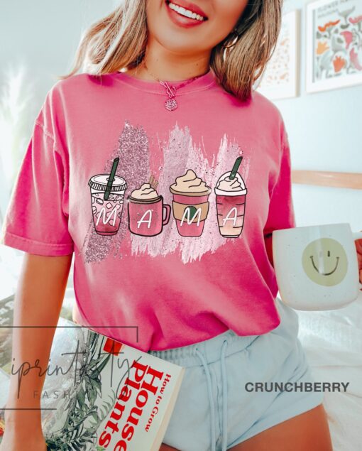 retro mama coffee t shirt for cool moms funny mom shirt groovy mama tee best mom ever gift for coffee lovers zq7si scaled