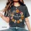 Retro Mama Est 2024 Shirt Custom Personalized Mom T-Shirt Best Mom Ever Shirt Unique Gift for New Moms