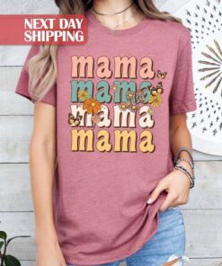 retro mama shirt floral graphic tee cute mom t shirt boho style for moms vintage mom life apparel osstw