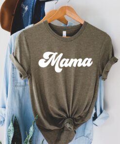 retro mama shirt for mom life funny t shirt best mom ever gift for mothers day cute mommy shirt mom to be tee vddyh