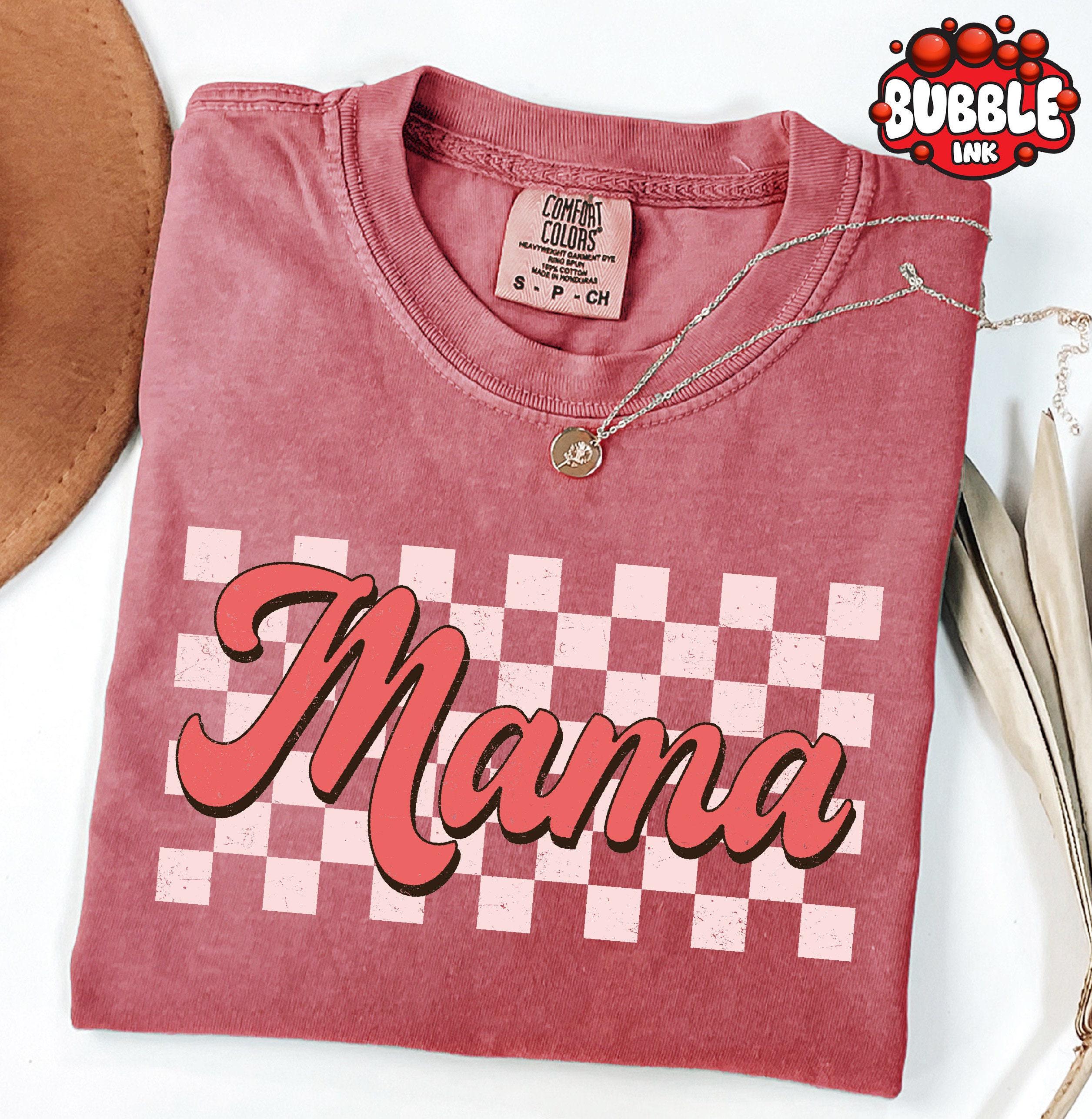 retro mama shirt for mothers day cute checkered mom tee best mom ever shirt unique gift for new moms and grandmas 4zihn scaled