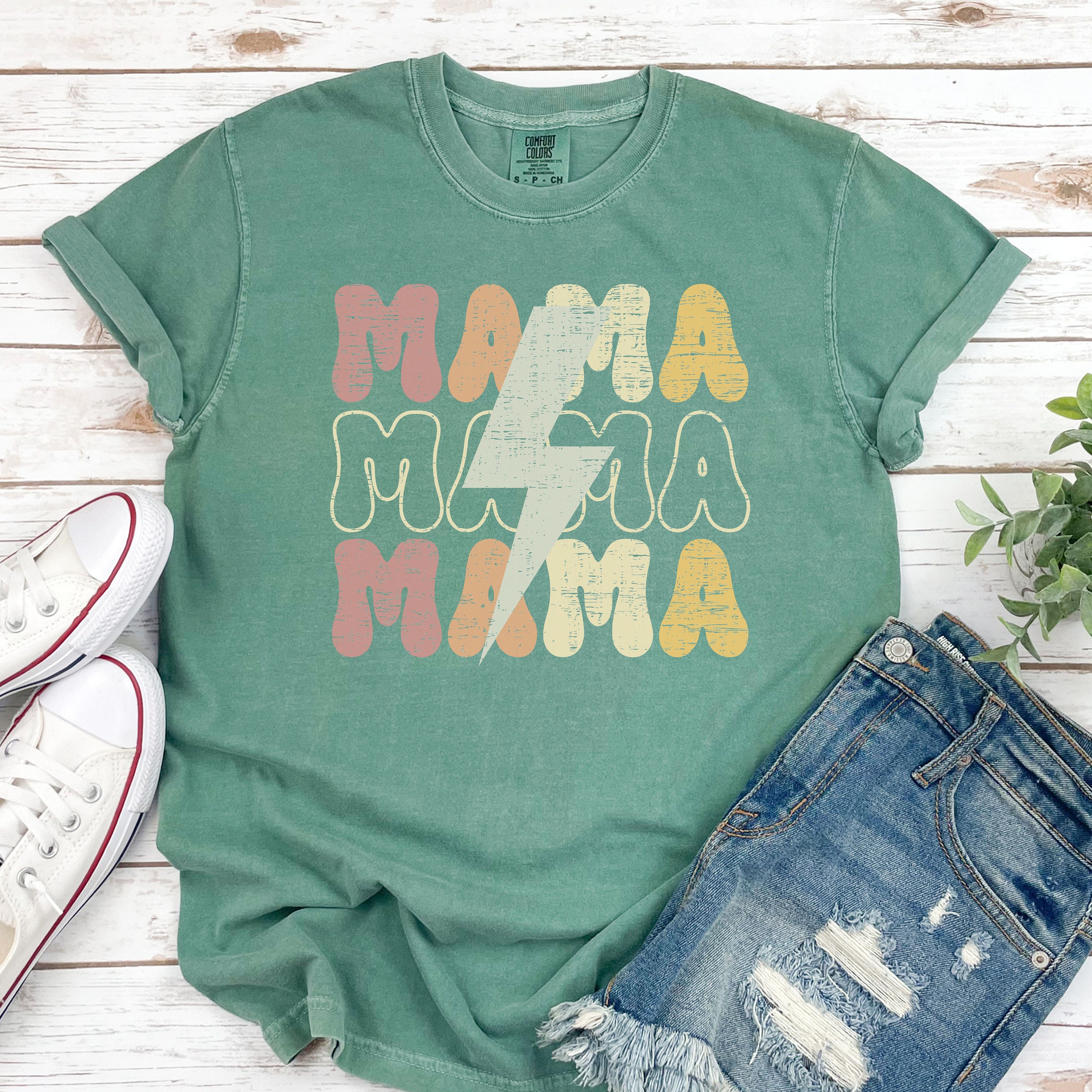 retro mama shirt for new moms oversized groovy mom tee mothers day shirt funny mom life t shirt ymfv0 scaled