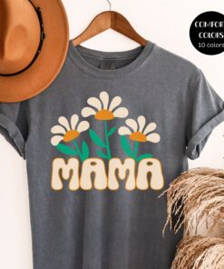 retro mama shirt oversized flower mom t shirt cute groovy mom life shirt for mothers day gifts rkovn