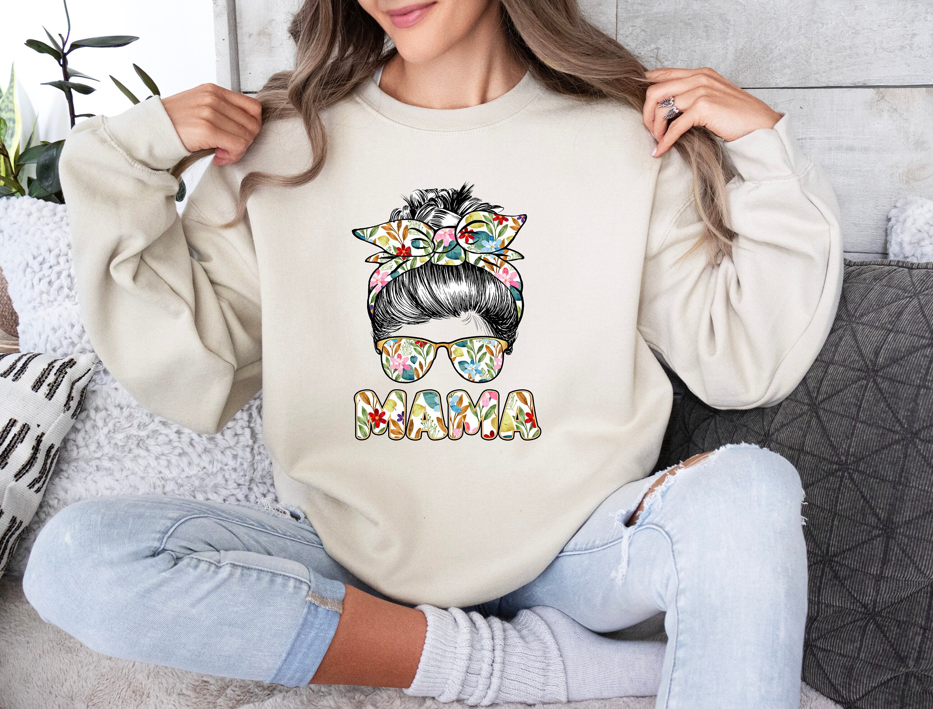 retro mama sweatshirt and shirt for new moms unique mothers day gift pregnancy reveal vintage mom life apparel d01rp scaled