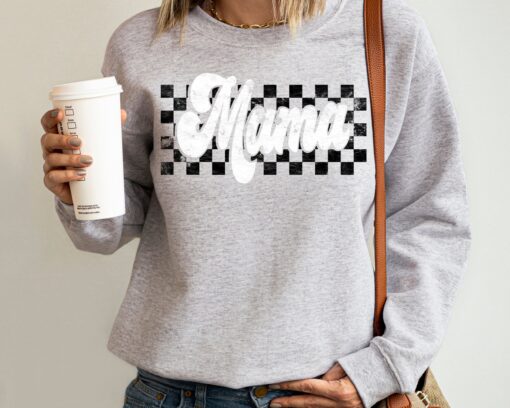 retro mama sweatshirt for mom life cool mom shirt personalized gift for new moms first mothers day gift mjcuu