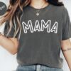 retro mama t shirt for mom birthday gift funny mom shirt mothers day shirt from daughter baby shower gift yse1m