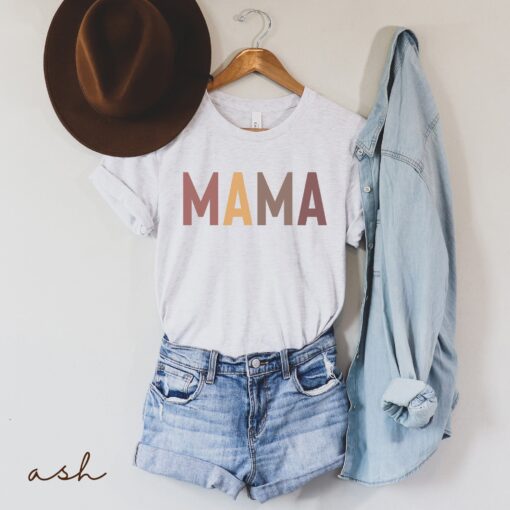 retro mama t shirt for new moms vintage style pregnancy announcement baby shower gift cute mom life shirt armif