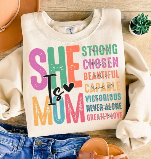 retro mom life sweatshirt blessed mom shirt for mothers day unique quotes cute mom t shirt gift for moms 8h3fh