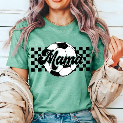 retro soccer mama shirt for moms trendy soccer mom tee best mom ever shirt for mothers day gifts hpnkr