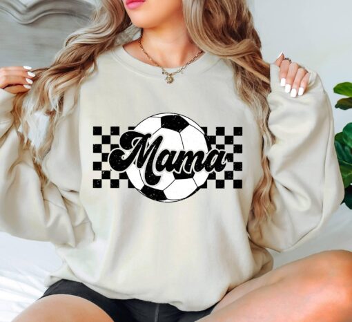 retro soccer mom sweatshirt for sports moms trendy vintage design perfect for soccer games and gifts for moms vegwi