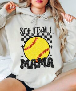 retro softball mama hoodie for moms trendy sports hoodie funny softball mom shirt unique gifts for mom a2yge