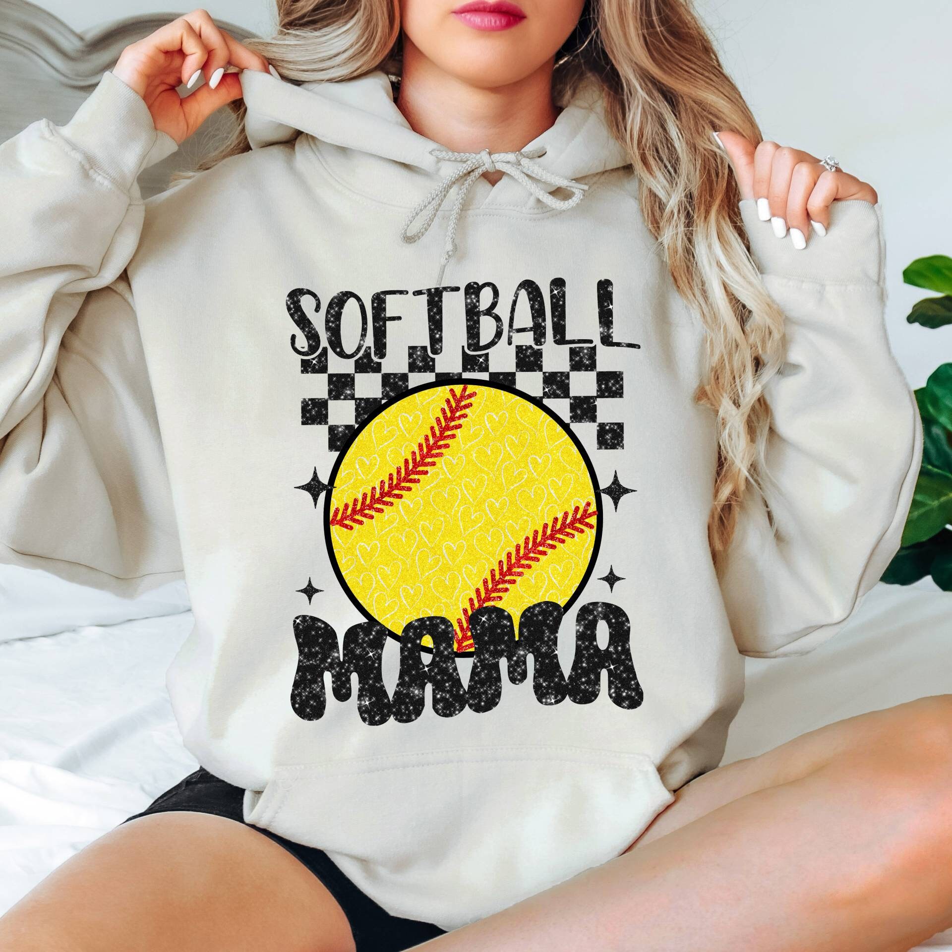 retro softball mama hoodie for moms trendy sports hoodie funny softball mom shirt unique gifts for mom a2yge