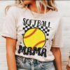 retro softball mama shirt for moms softball mom t shirt trendy sports shirt mothers day gift faux glitter design oqdxy
