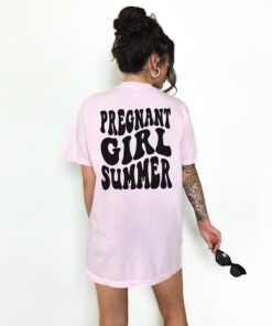 retro summer graphic tee for pregnant women maternity shirt cute mama pregnancy announcement t shirt gcekb